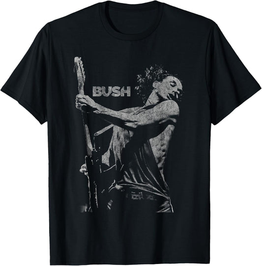 Bush Gavin Guitar Portrait T-Shirt - T-Shirt | Black