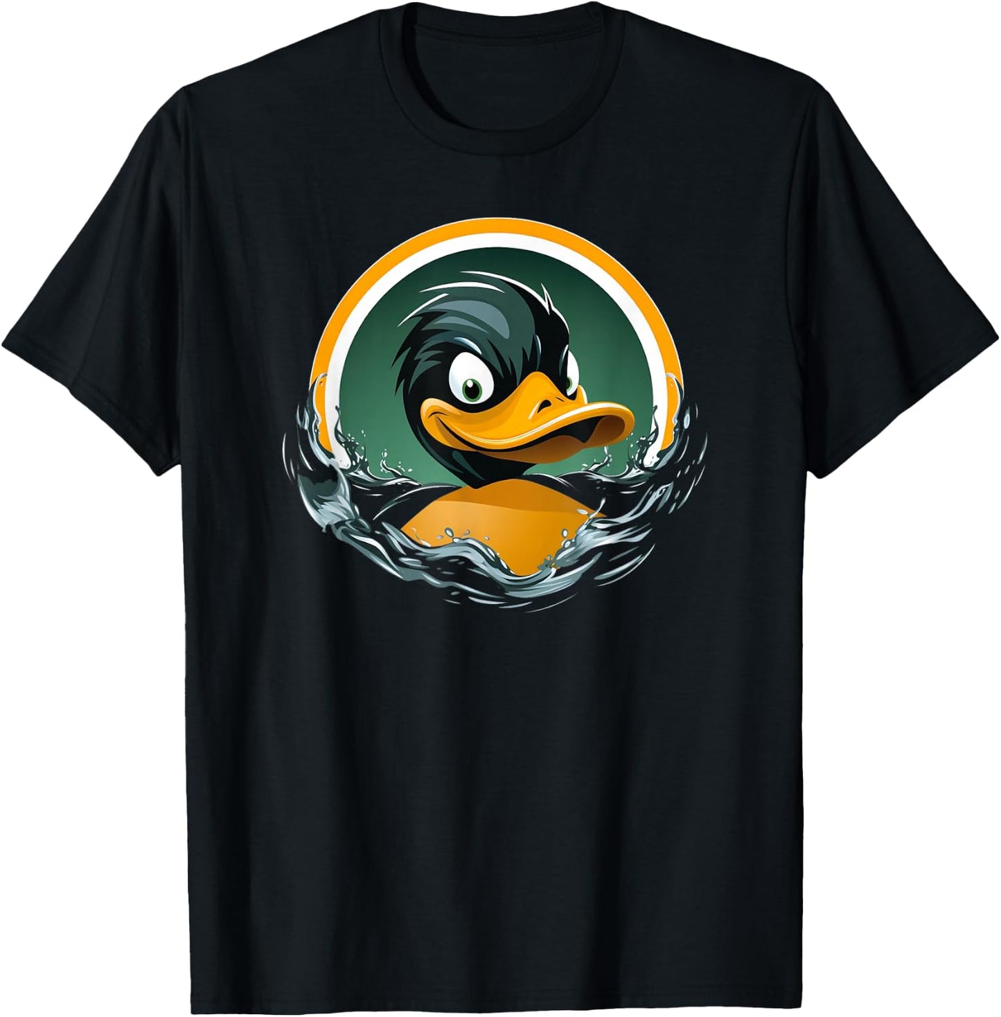 Duck Mascot - Team Sports T-Shirt - T-Shirt | Black