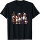 Christmas Goat with Santa Hat Goats Christmas Farmer T-Shirt - T-Shirt | Black