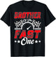 Race Car Brother of The Fast One Racing Family Pit Crew T-Shirt - T-Shirt | Black