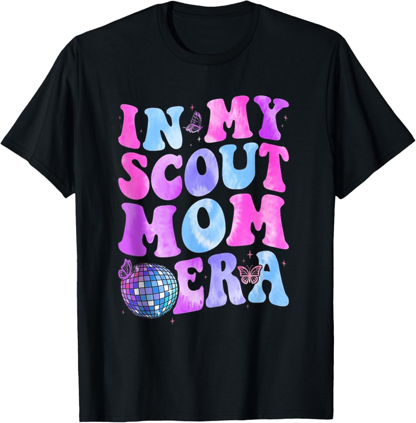 In My Scout Mom Era Mother's Day T-Shirt - T-Shirt | Black