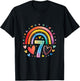 J'ai Déjà 7 Ans - Design Anniversaire Arc-en-ciel Pour Fille T-Shirt - T-Shirt | Black