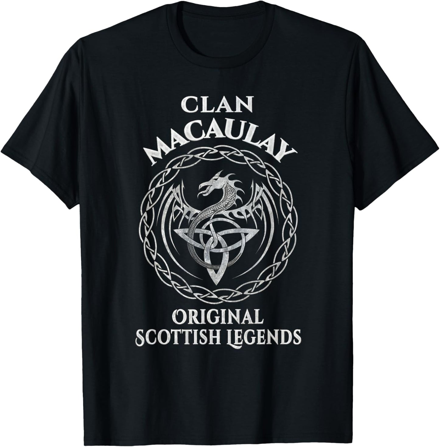 MacAulay Original Scottish Legends - MacAulay Family T-Shirt - T-Shirt | Black