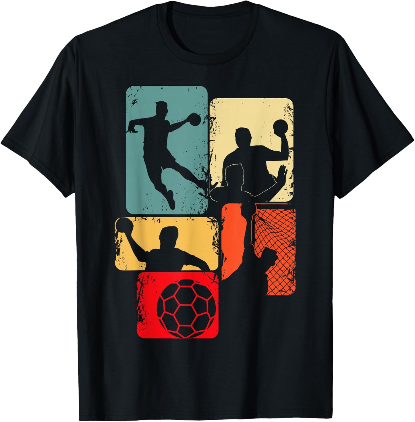 Handball Handballer Boys Children Men T-Shirt - T-Shirt | Black