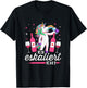 Women's Unicorn Costume It Escalates Deer Malle Party Outfit Women JGA , black T-Shirt - T-Shirt | Black