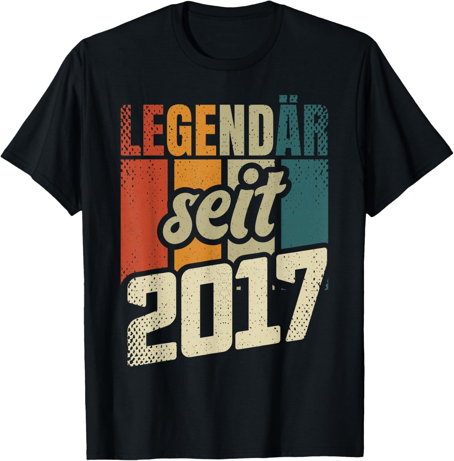 9. Geburtstag Junge Mädchen 9 Jahre 2017 Geschenk Lustig T-Shirt - T-Shirt | Black