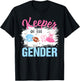 Keeper of the Gender Baby Announcement Tutus or Touchdowns T-Shirt - T-Shirt | Black