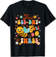Kids 3rd Birthday Girl Third Birthday This Bee-day Girl Is Three T-Shirt - T-Shirt | Black