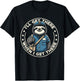 Sloth Postal Worker Funny Postman Mail Carrier Sloth T-Shirt - T-Shirt | Black