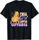 This Girl Loves Capybaras Capybara Water Pig Animal T-Shirt - T-Shirt | Black