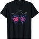 Berry Heart Costume for fruity Couples and Blackberry Lovers T-Shirt - T-Shirt | Black