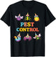 Insect Birthday Bug Pest Control Kids Party Funny Insects T-Shirt - T-Shirt | Black