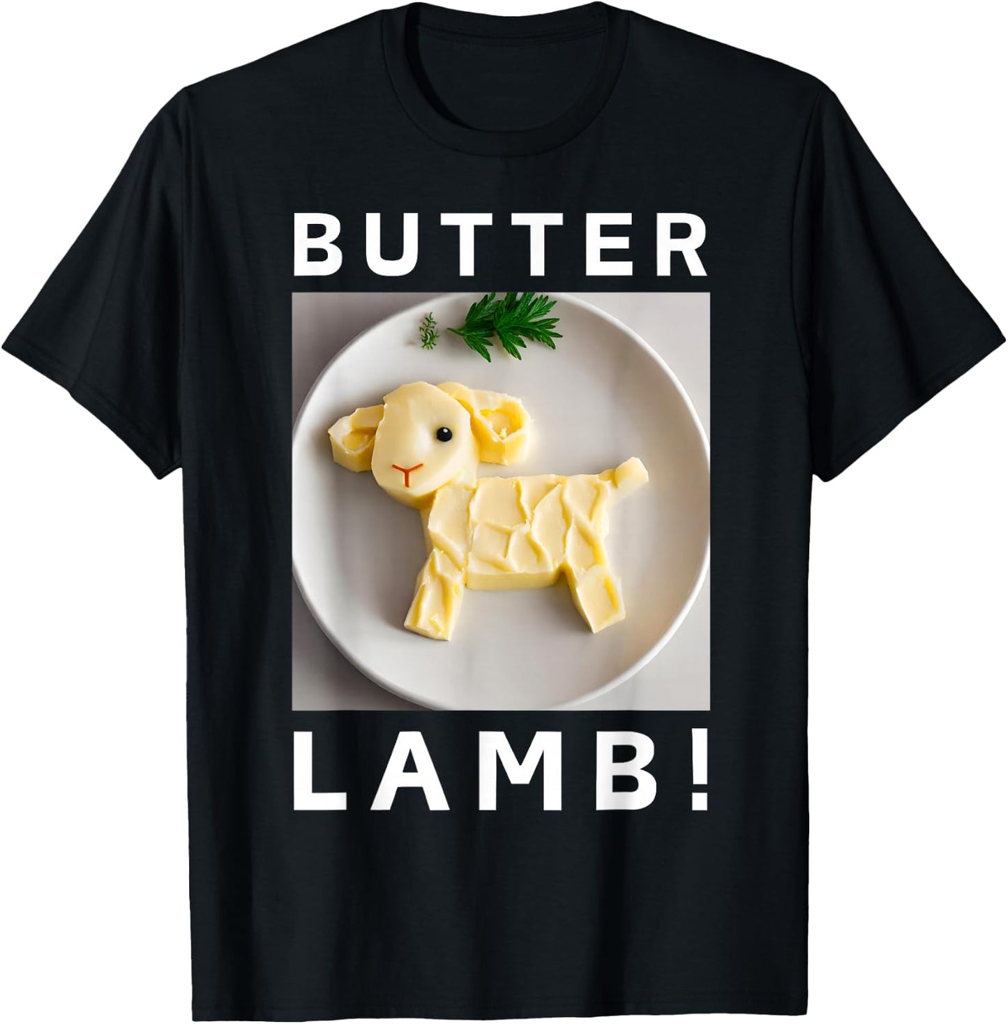 Easter Celebration Buffalo Traditions And Polish Butter Lamb T-Shirt - T-Shirt | Black