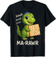 Ma-Rawr Dinosaur Funny Passover Maror Pun T-Shirt - T-Shirt | Black