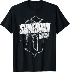 Shinedown Shattered Logo T-Shirt - T-Shirt | Black