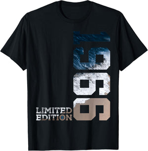 57 Jahre 57th Birthday Limited Edition 1966 , black T-Shirt - T-Shirt | Black