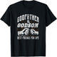 Godfather Godson Bestfriends For Life Matching Distressed T-Shirt - T-Shirt | Black