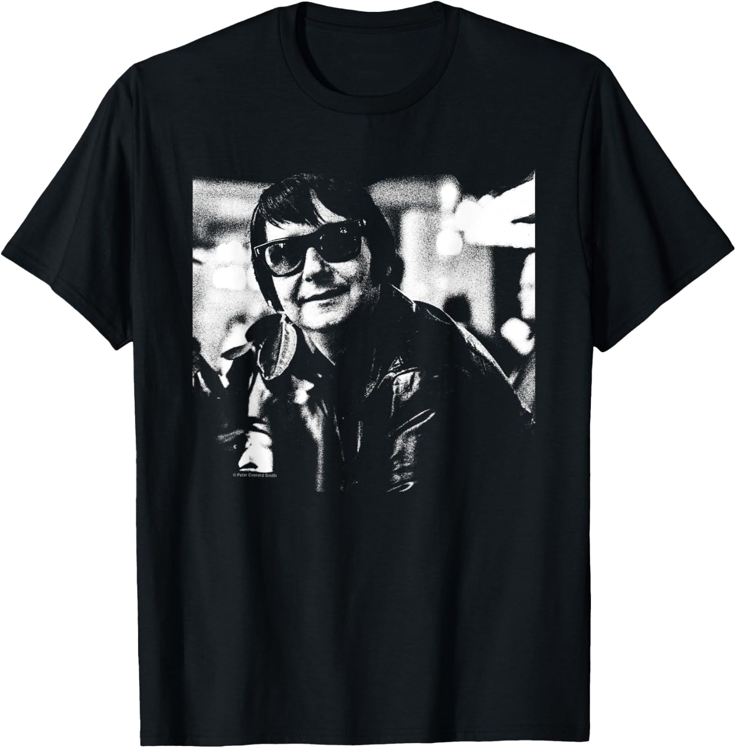Roy Orbison Black And White Photo By Everard Smith T-Shirt - T-Shirt | Black