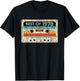 Best Of 1978 Classic Birthday Yrs 1978 Cassette Tape Vintage T-Shirt - T-Shirt | Black
