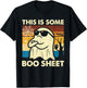 This is Some Boo Sheet Ghost Retro Funny Halloween Men Women T-Shirt - T-Shirt | Black