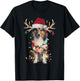 Shetland Sheepdog Christmas Tree Shirt Shetland Sheepdog Men Women Kids T-Shirt - T-Shirt | Black