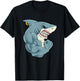 Shark At The Gym - Training Fitness Bodybuilding Health T-Shirt - T-Shirt | Black