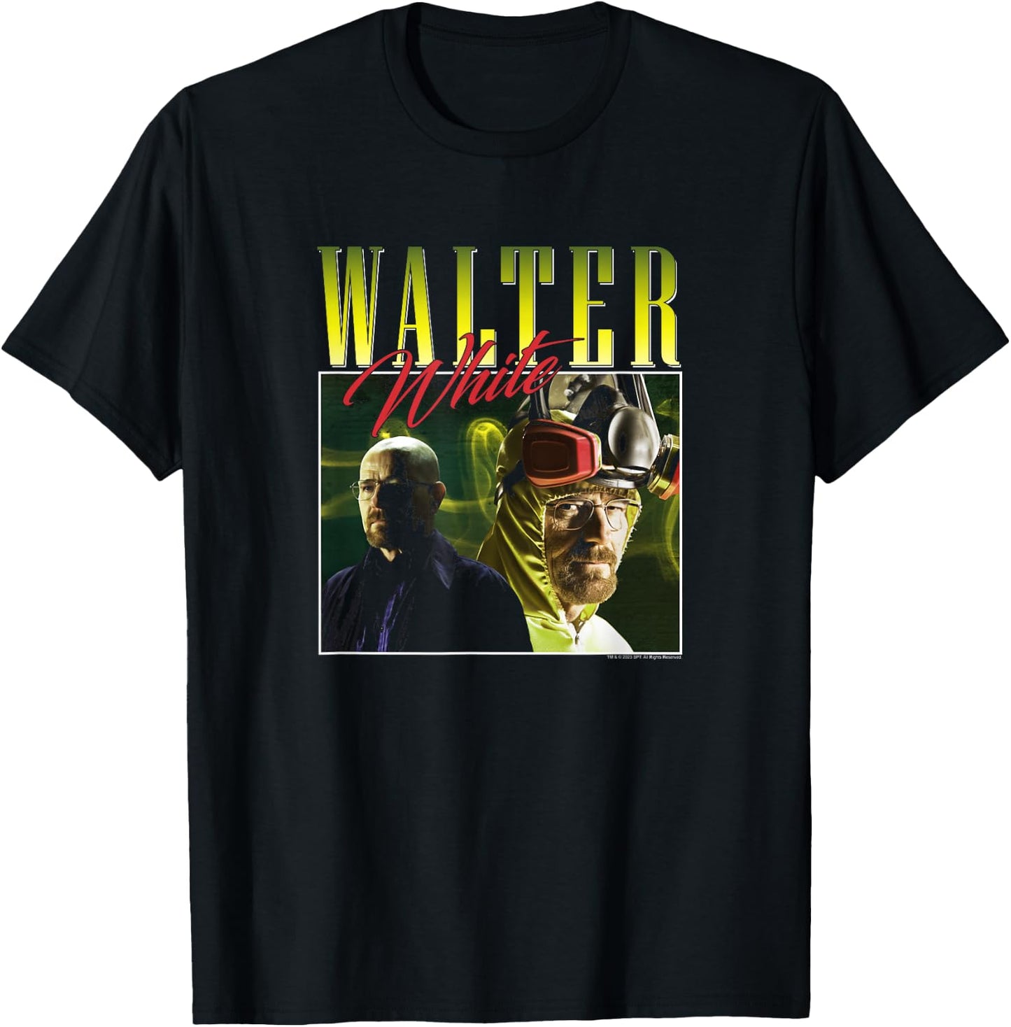 Breaking Bad Walter White 90's Edit T-Shirt - T-Shirt | Black