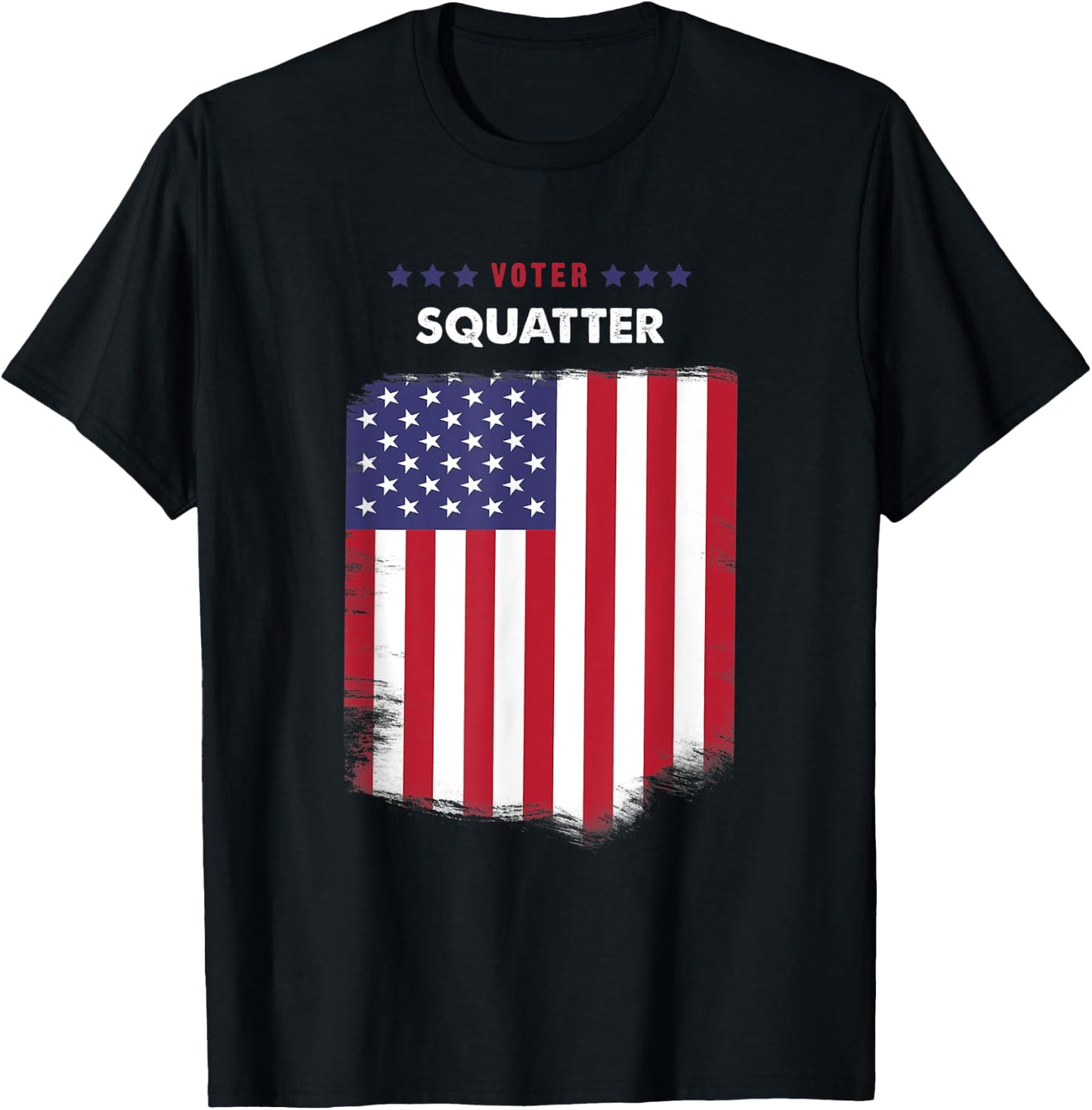 Voter Squatter T-Shirt - T-Shirt | Black