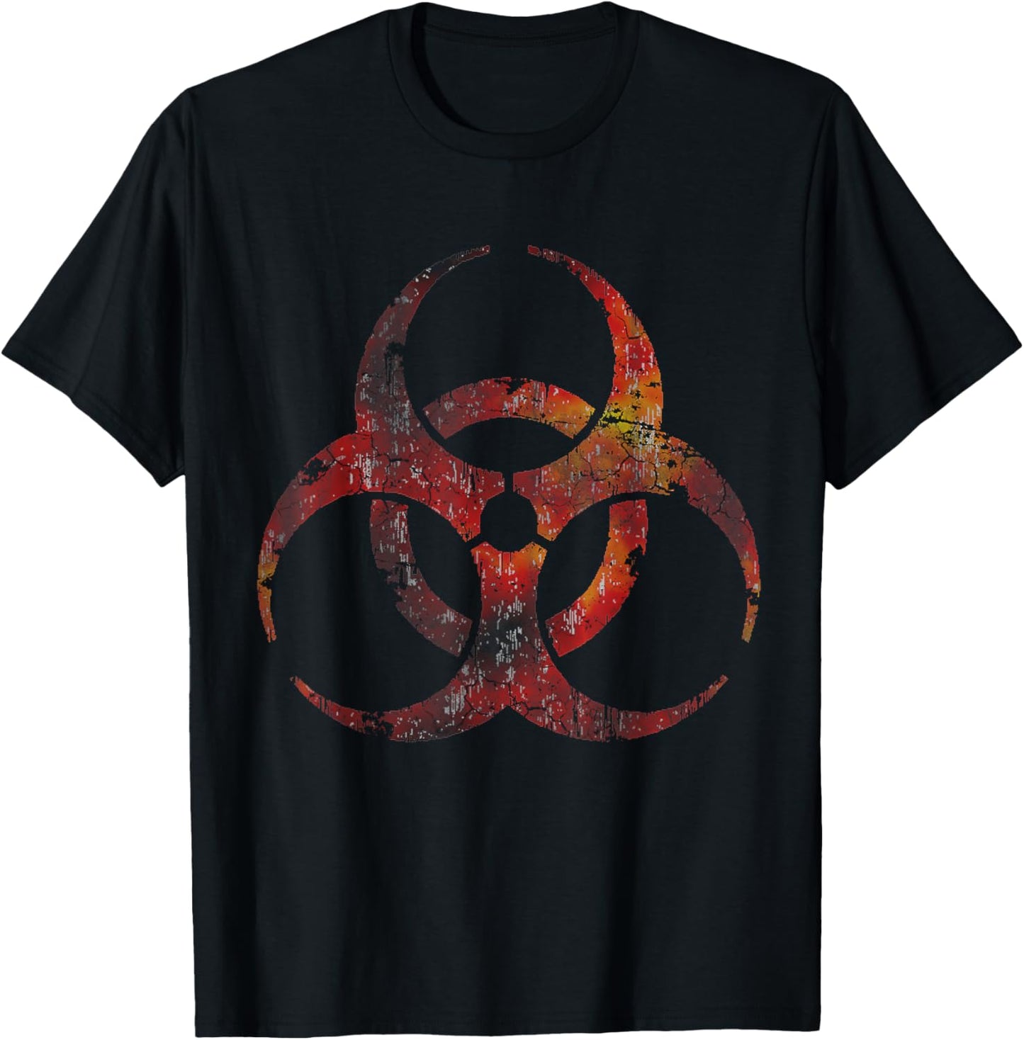 Bio Hazard Symbol T-Shirt - T-Shirt | Black