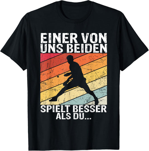 Tischtennis - Einer von uns beiden spielt besser als du