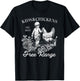 Kids & Chickens Are Best Free Range, Home Sweet Homestead T-Shirt - T-Shirt | Black