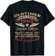 55th Birthday Gift Vintage 1969 Vintage Funny , black T-Shirt - T-Shirt | Black