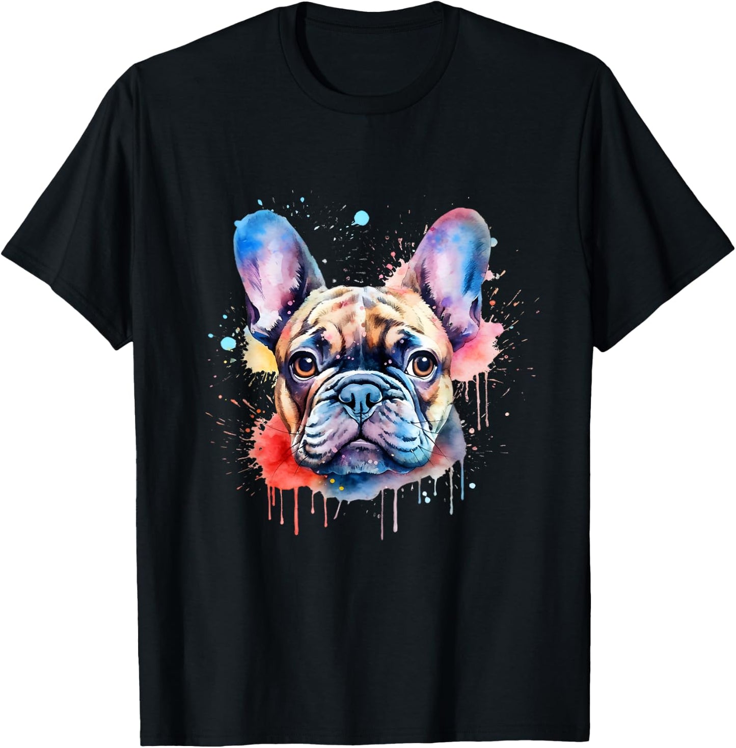 French Bulldog Dog Frenchie Lover French Bulldog T-Shirt - T-Shirt | Black