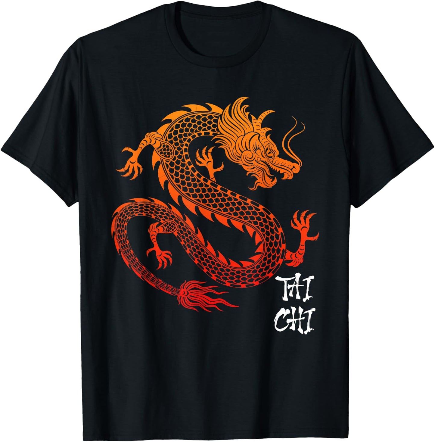 Tai Chi Martial Arts Chinese Shaolin Master Shaolin , black T-Shirt - T-Shirt | Black