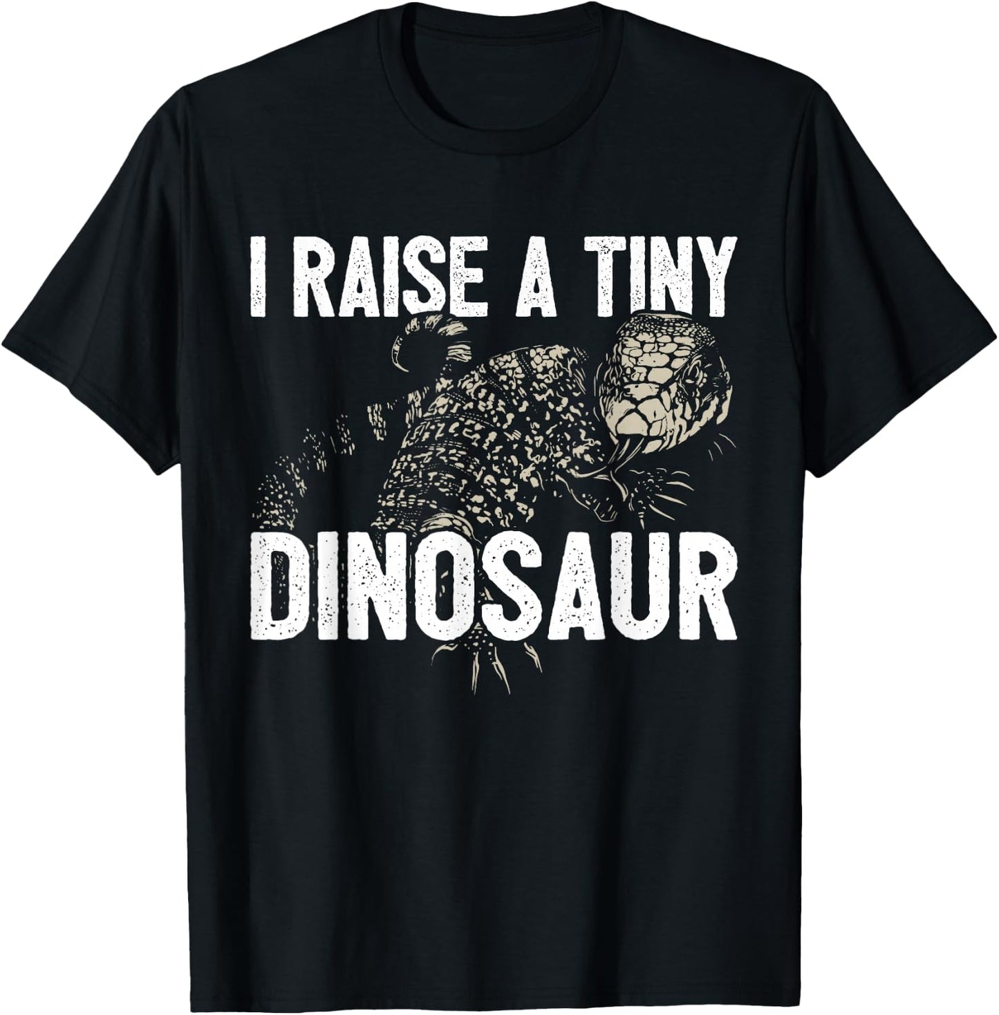 Tegu Lover I Tegu Lizard I Funny Giant Tegu T-Shirt - T-Shirt | Black