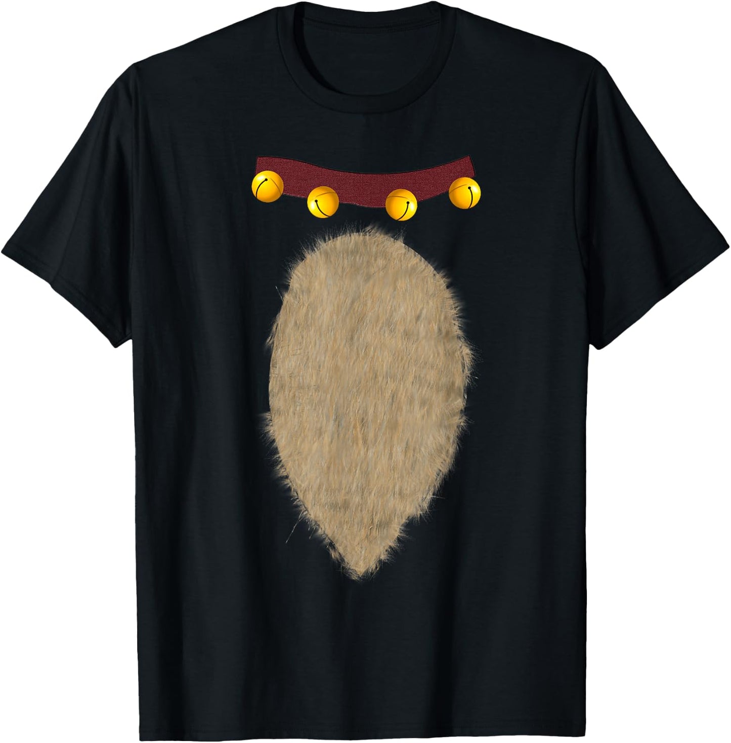 Christmas Reindeer Costume T-Shirt - T-Shirt | Black
