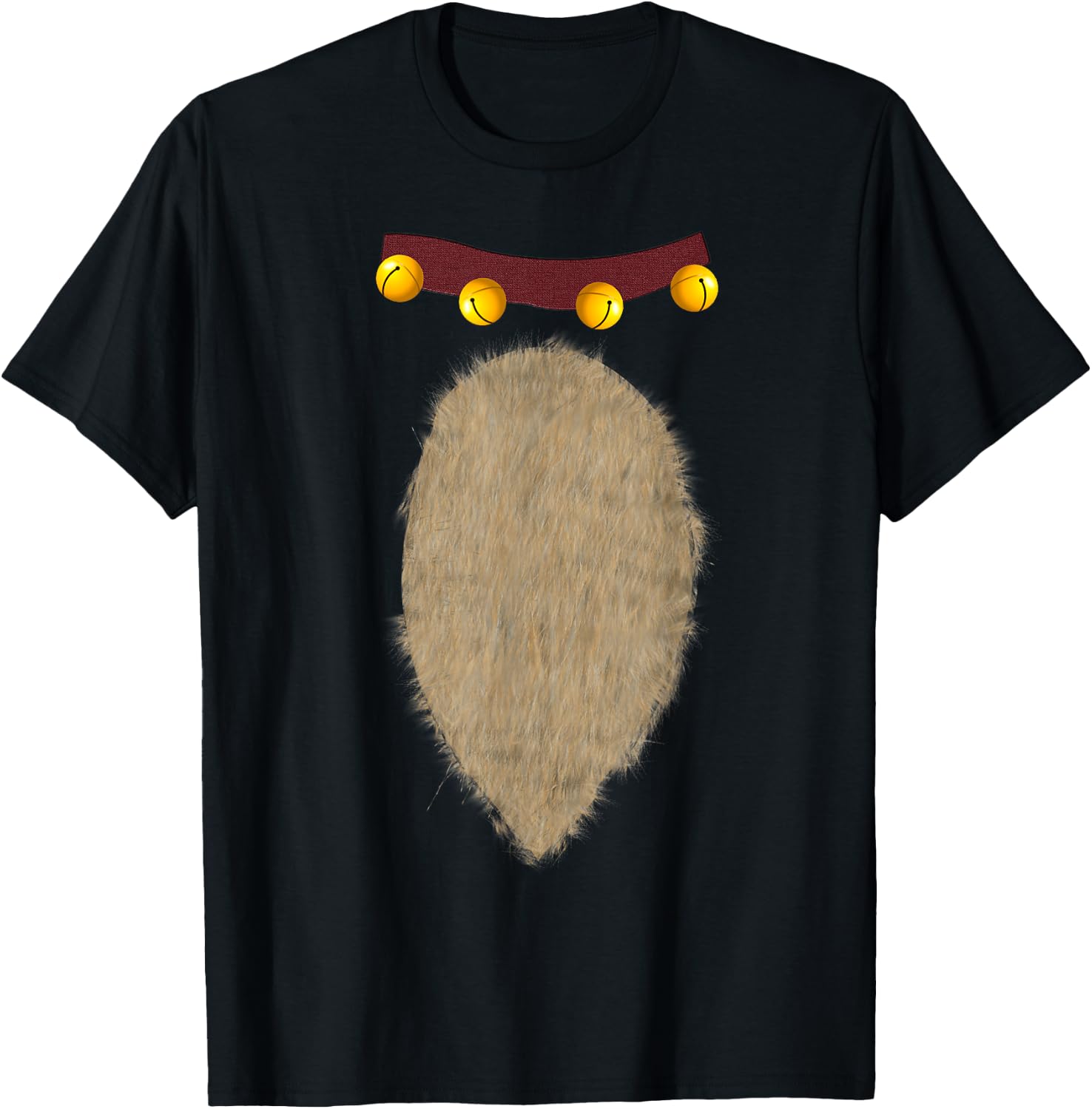 Christmas Reindeer Costume T-Shirt - T-Shirt | Black