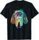 Colourful Splash Dog Neapolitan Mastiff T-Shirt - T-Shirt | Black