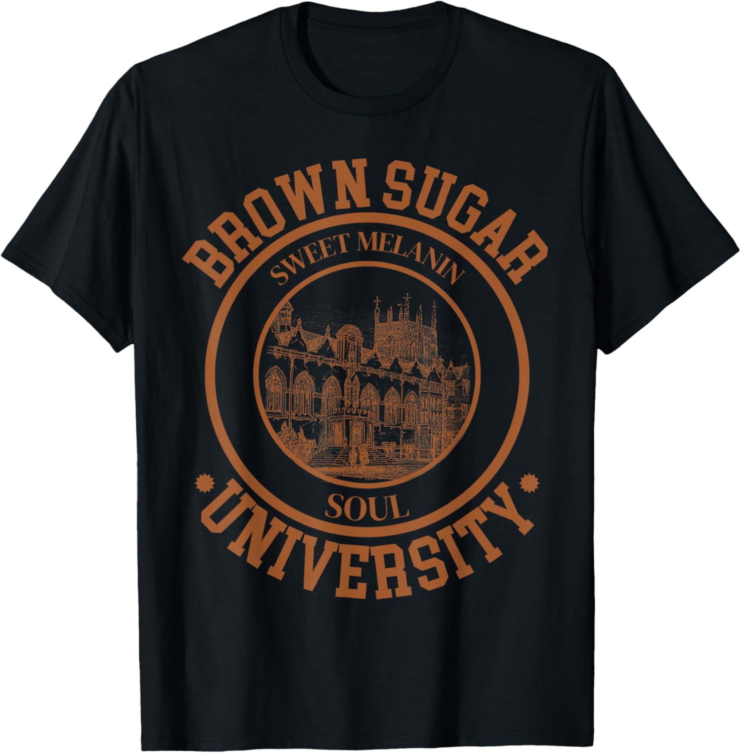 Brown Sugar University Apparel Black Love Pride, HBCU GRAD T-Shirt - T-Shirt | Black