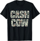 Cash Cow Funny Successful Business Money T-Shirt - T-Shirt | Black
