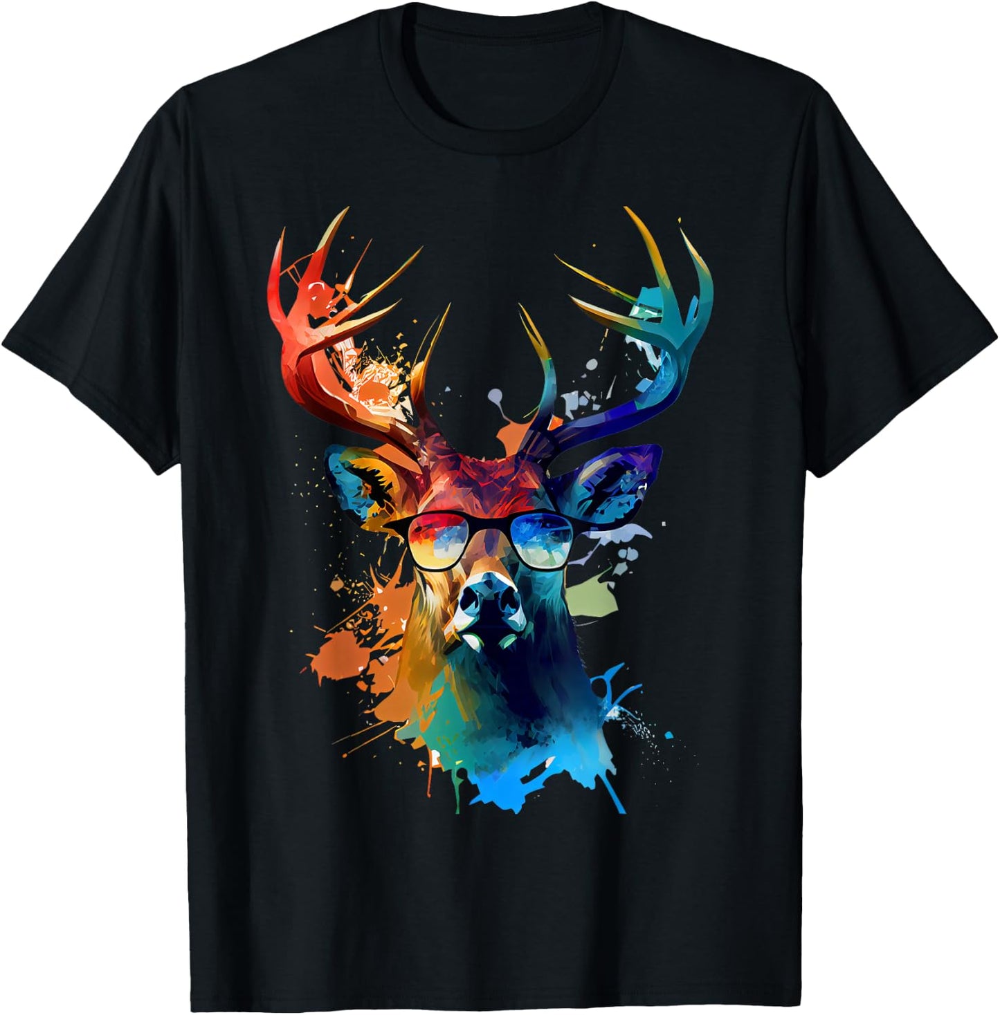 Hirsch T-Shirt - T-Shirt | Black
