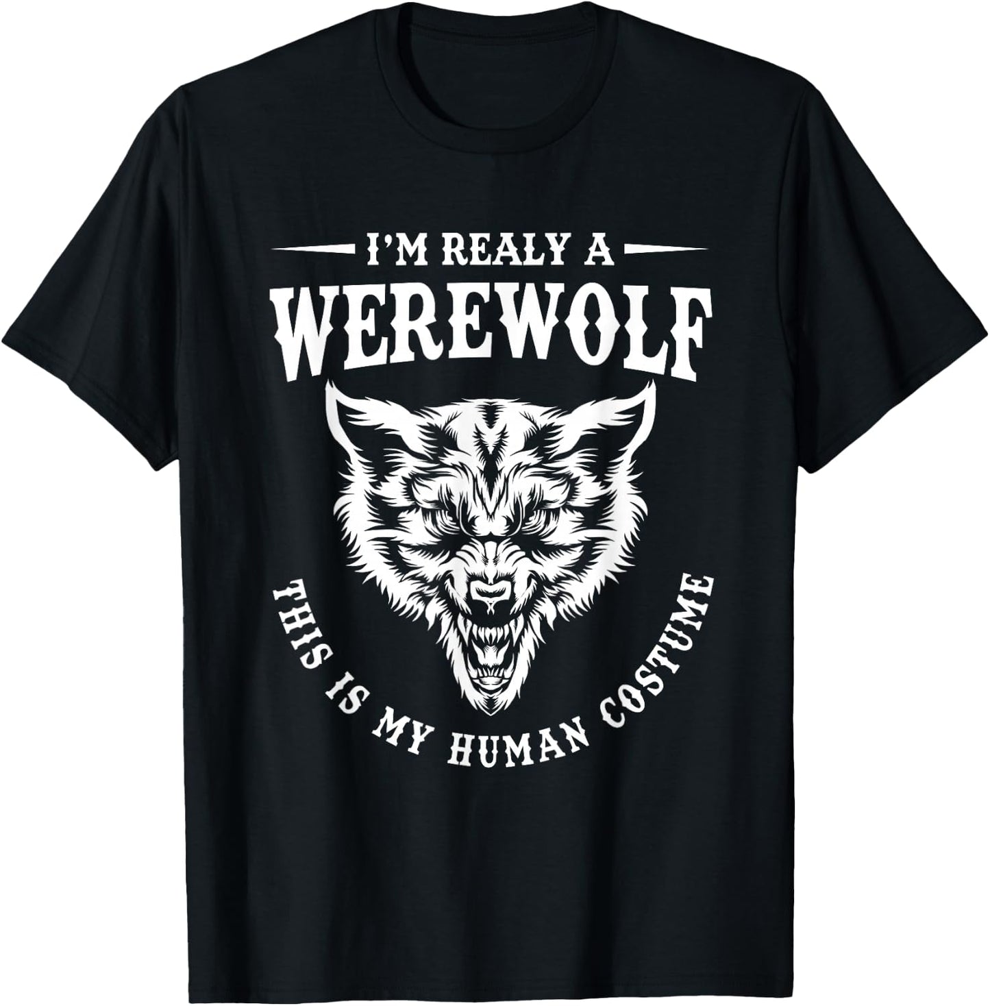 Halloween Werwolf Kostüm Kinder Jungen T-Shirt - T-Shirt | Black