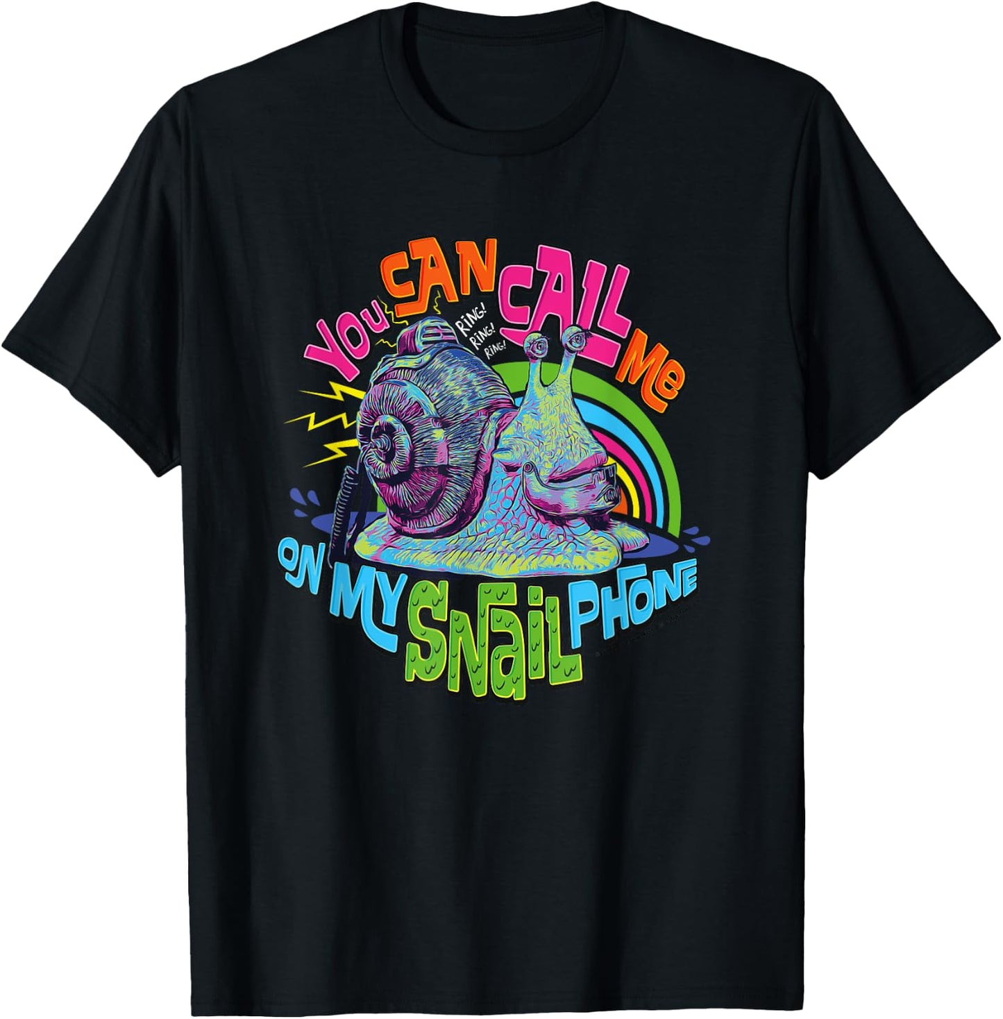One Piece Call Me On My Snail Phone Den Mushi Anime , Blue, S T-Shirt - T-Shirt | Black