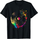 Vinyl 80er Schallplatte Retro Vintage Plattenspieler T-Shirt - T-Shirt | Black