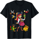 Kinder Piratenmädchen kleiner Pirat T-Shirt - T-Shirt | Black