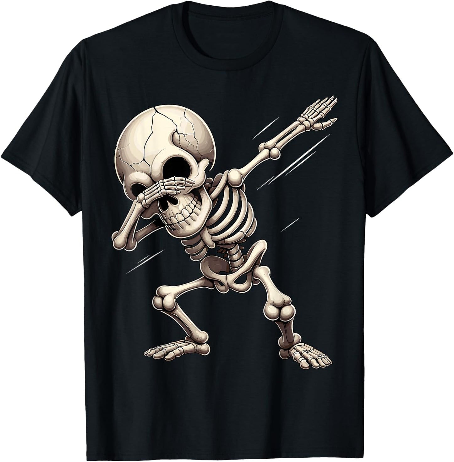 Dabbing Skeleton Dab Kids T-Shirt - T-Shirt | Black