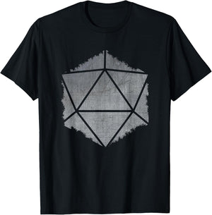 RPG Games Board Games Dice Pen and Paper Table Dice , black T-Shirt - T-Shirt | Black