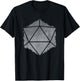 RPG Games Board Games Dice Pen and Paper Table Dice , black T-Shirt - T-Shirt | Black