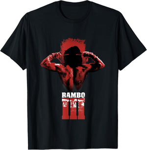 Rambo III Stirnband zum Binden T-Shirt - T-Shirt | Black