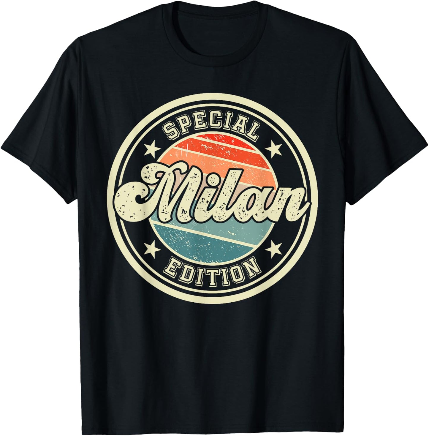 Milan Special Edition Funny Proverb Name Milan T-Shirt - T-Shirt | Black